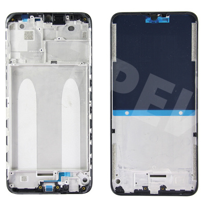 Рамка дисплея для Xiaomi Redmi 8/8A (M1908C3IC/M1908C3KI) Черный (возможен дефект ЛКП)