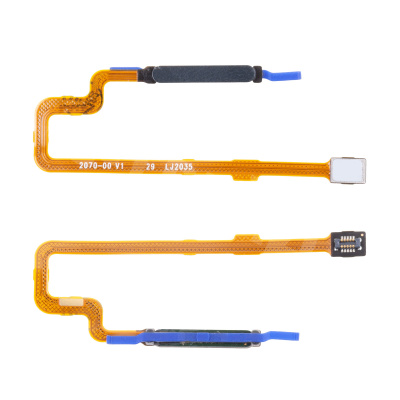 Шлейф для Xiaomi Poco M4 5G (MZB0BF9RU/22041219PG) сканер отпечатка пальцев Черный
