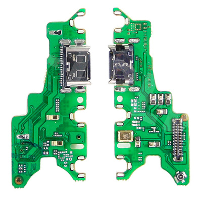 Шлейф для Huawei Honor 20/20 Pro/Nova 5T (YAL-L21/YAL-L41/Yale-L71A) плата на системный разъем/микрофон