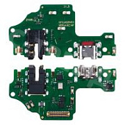 Шлейф для Huawei Honor 9X Lite (JSN-L21) плата на системный разъем/разъем гарнитуры/микрофон