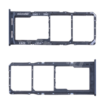 Держатель SIM для Samsung Galaxy A13 (A135F/A137F) Черный