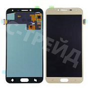 Дисплей для Samsung Galaxy J4 2018 (J400F) в сборе с тачскрином Золото - (OLED)