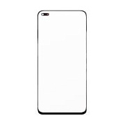 Стекло для переклейки Huawei Honor 50 Lite/Nova 8i (NTN-LX1/NEN-LX1) с OCA пленкой Черный - OR (Mitsubishi)