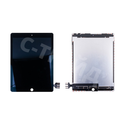 Дисплей для iPad Pro 9.7" 2016 (A1673/A1674/A1675) в сборе с тачскрином Черный - OR100 (Снятый, без ремонта)