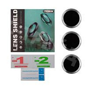 Защитное стекло линзы камеры для iPhone 13 Pro/13 Pro Max (комплект 3 шт.) Серый