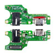 Шлейф для Vivo Y27 4G (V2249) плата на системный разъем/разъем гарнитуры/микрофон