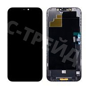 Дисплей для iPhone 12 Pro Max (A2411) в сборе с тачскрином Черный - (In-Cell) (площадка под IC)