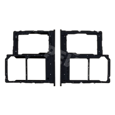 Держатель SIM для Samsung Galaxy A01 Core (A013F) Черный