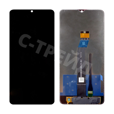 Дисплей для Xiaomi Redmi A3/Poco C61 (23129RN51X/2312BPC51X) в сборе с тачскрином Черный - OR100