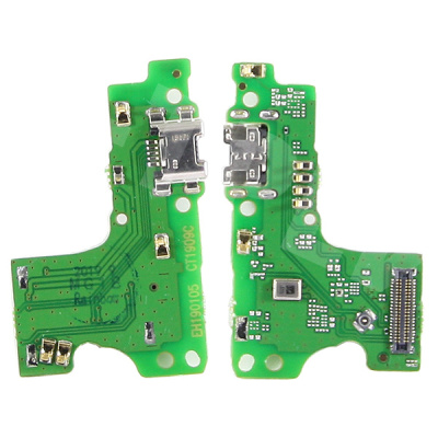 Шлейф для Huawei Y6 2019/Y6 Prime 2019/Y6s/Honor 8A/8A Pro (JAT-L41/JAT-LX1/MRD-LX1F) плата на системный разъем/микрофон