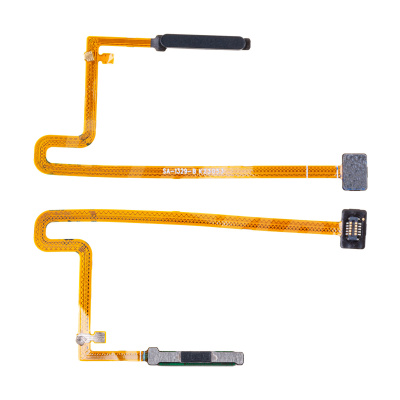 Шлейф для Realme 10 4G (RMX3630) сканер отпечатка пальцев Черный