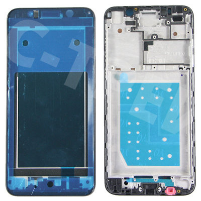 Рамка дисплея для Huawei Y5 2018/Y5 Lite 2018/Y5 Prime 2018/Honor 7A (DRA-L21/DRA-LX2/DRA-LX5/DUA-L22) Черный (возможен дефект ЛКП)