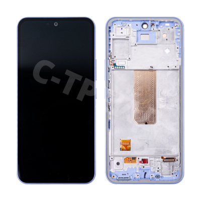 Дисплей для Samsung Galaxy A54 5G (A546E) модуль с рамкой Фиолетовый - OR (SP)