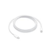 Кабель Type-C - Type-C для iPhone 15/15 Plus/15 Pro/15 Pro Max/16/16 Plus/16 Pro/16 Pro Max (60W, PD, оплетка нейлон, тех.упак.) Белый