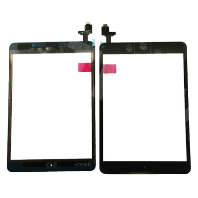 Тачскрин для iPad mini 1/2 2012/2013 (A1432/A1454/A1455/A1489/A1490/A1491) в сборе с микросхемой Черный - OR