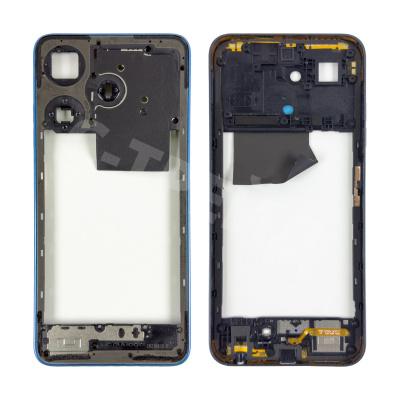Средняя часть для Tecno Spark 10 4G (KI5q) Синий