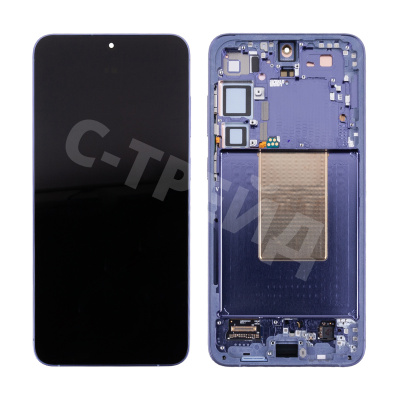 Дисплей для Samsung Galaxy S24+ (S926B) модуль с рамкой Фиолетовый - OR (SP)