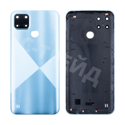 Задняя крышка для Realme C21Y (RMX3263) Голубой