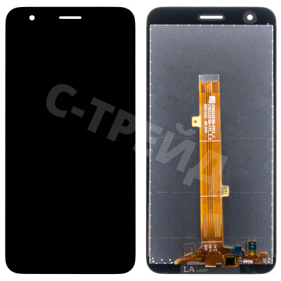 Дисплей для Itel A27 (A551L) в сборе с тачскрином Черный - Оптима