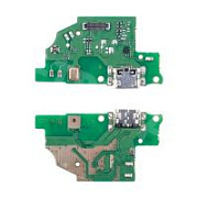 Шлейф для Nokia C20 (TA-1352) плата на системный разъем/микрофон
