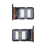 Держатель SIM для Xiaomi Poco F6 (24069PC21G) Черный