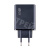 Сетевое зарядное устройство USB/Type-C GaN (65W, QC3.0, PD, 2 порта) Черный