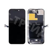 Дисплей для iPhone 14 Pro (A2891) в сборе с тачскрином Черный - (In-Cell) (площадка под IC)