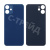 Задняя крышка для iPhone 12 mini (A2399) Синий (стекло, широкий вырез под камеру, логотип)