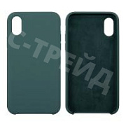 Чехол-накладка Soft Touch для iPhone X/Xs Морская волна