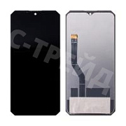 Дисплей для Oukitel WP23/WP28 в сборе с тачскрином Черный - Оптима