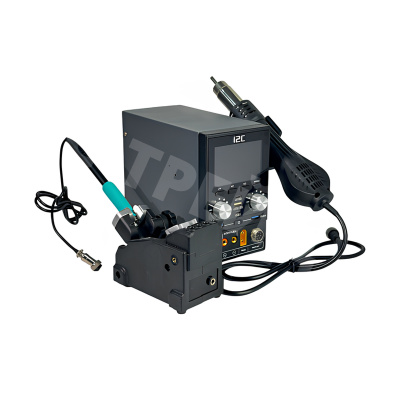 Паяльная станция i2C P30 (фен+паяльник) (150W, Фен - 100-500°C, Паяльник - 100-500°C, LCD)