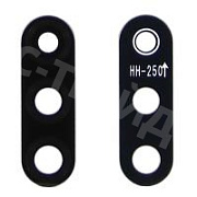 Стекло камеры для Samsung Galaxy A20s (A207F) Черный