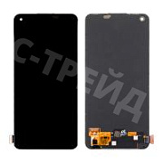 Дисплей для Realme 9/10 4G (RMX3521/RMX3630) в сборе с тачскрином Черный - (OLED)