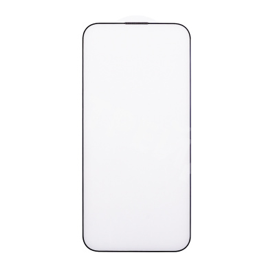 Защитное стекло с сеткой динамика для iPhone 14 Pro Max Черный