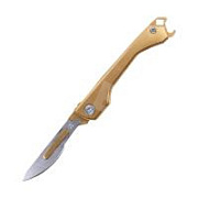 Нож-скальпель (складной, в комплекте лезвие №24)