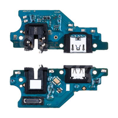 Шлейф для Realme C21/C11 2021/Narzo 50i (RMX3231/RMX3235/RMX3201) плата на системный разъем/разъем гарнитуры/микрофон - Премиум