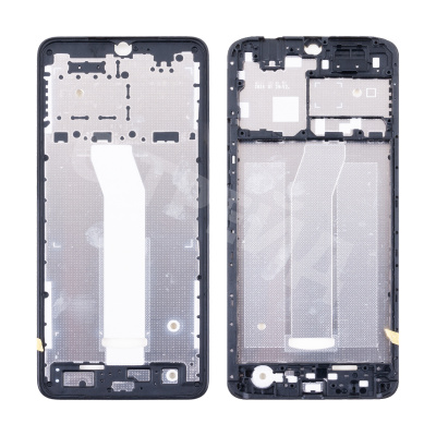 Рамка дисплея для Xiaomi Redmi A3/Poco C61 (23129RN51X/2312BPC51X) Черный (возможен дефект ЛКП)