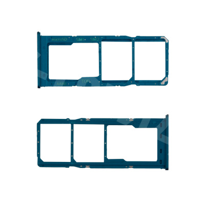 Держатель SIM для Samsung Galaxy A12 (A125F) Синий