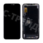 Дисплей для iPhone 11 Pro (A2215) в сборе с тачскрином Черный - (In-Cell) (площадка под IC)