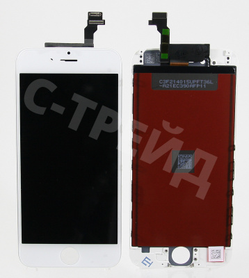 Дисплей для iPhone 6 в сборе с тачскрином Белый - Оптима