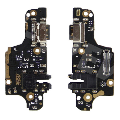 Шлейф для Xiaomi Redmi Note 9S/9 Pro (M2003J6A1G/M2003J6B2G) плата системный разъем/разъем гарнитуры/микрофон