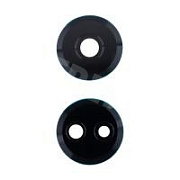 Стекло камеры для Huawei Honor X5 Plus (WOD-LX1) (комплект 2 шт.) Черный