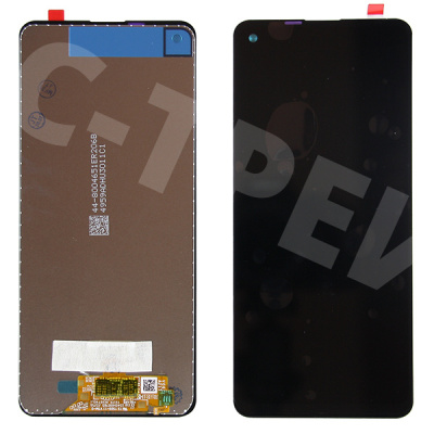 Дисплей для Samsung Galaxy A21s (A217F) в сборе с тачскрином Черный - Оптима