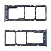 Держатель SIM для Itel P55 4G (A666LN) Черный