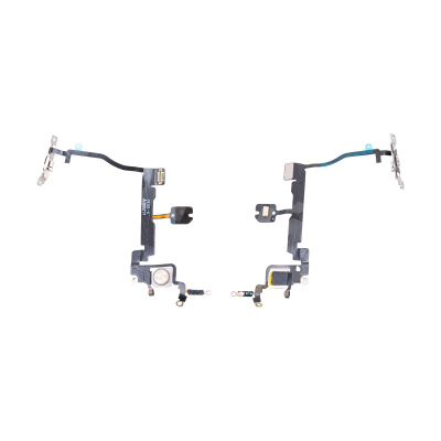 Шлейф для iPhone 11 Pro (A2215) на кнопку включения/микрофон/вспышку - Премиум