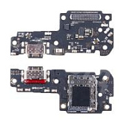 Шлейф для Xiaomi Redmi Note 12 Pro 5G (22101316C/22101316I/22101316G) плата системный разъем/разъем SIM/микрофон