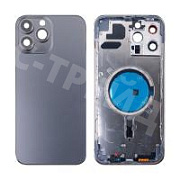 Корпус для iPhone 13 Pro Max (A2645) (1 Sim) Серый - Премиум