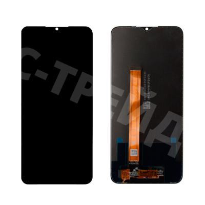 Дисплей для Realme C25s (RMX3195) в сборе с тачскрином Черный - Оптима