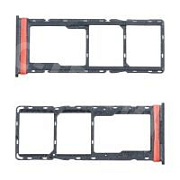 Держатель SIM для Infinix Hot 40i (X6528B) Зеленый