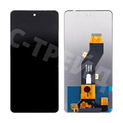 Дисплей для Itel RS4 (S666LN) в сборе с тачскрином Черный - OR